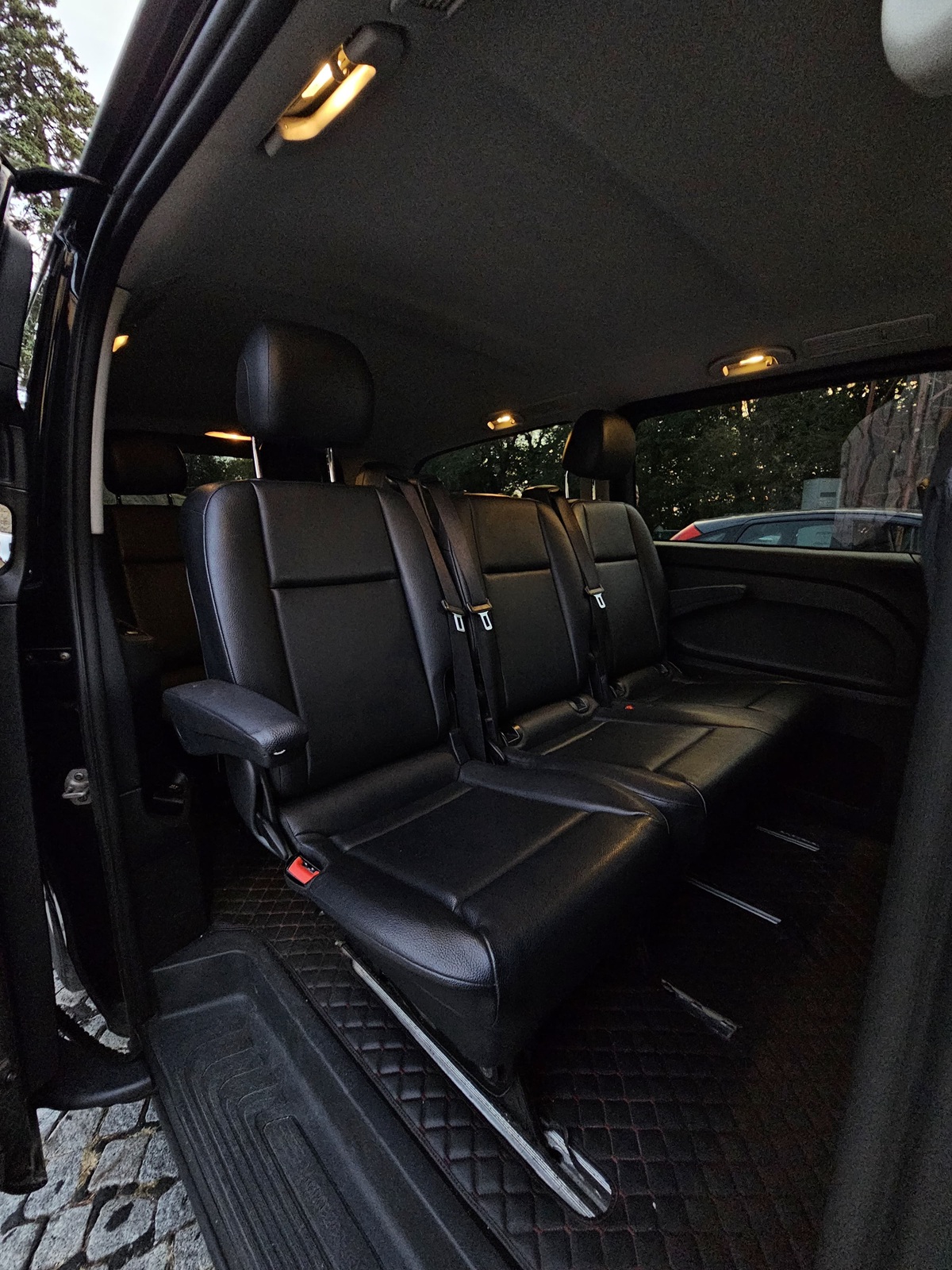 Mercedes Van interior